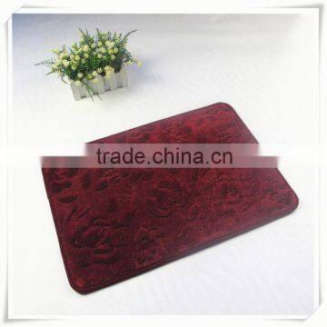 Cotton patchwork entrance door mat flower floor mats rugs