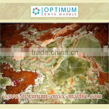 DARK GREEN ONYX SLAB - 020 photo-6