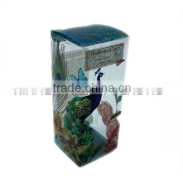 clear pvc small gift boxes for soap