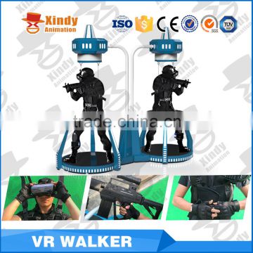 funny most Attractive CS game equipemnt VR headset 9D VR Simulator VR Walker