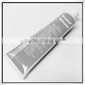 Clear silicone sealant small size for hard plastic, ABS adhesive