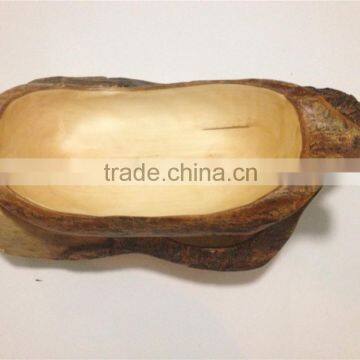 2016 New Products Pear Shape Natural Wooden Fruits and Nuts Serving Plate photo-4