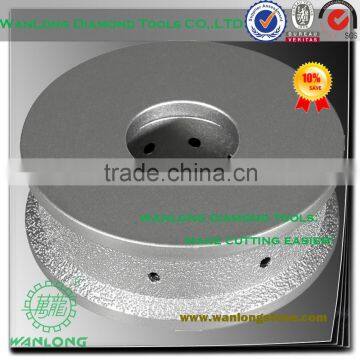 high efficiency vacuum brazed diamond cnc wheel dressing tools for marble and granite processing