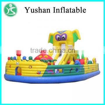 Customized shape logo free printed inflatable bounce house
