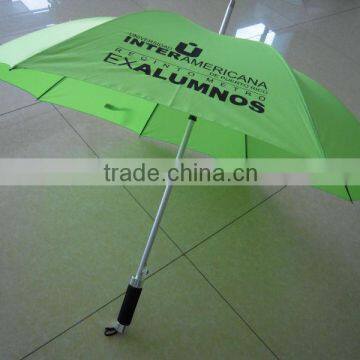 Logo Branded Auto Open Aluminum Stick Umbrellas