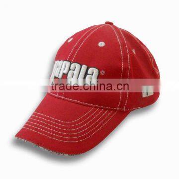 cotton baseball cap for for promotional use with 3D embroidered logo