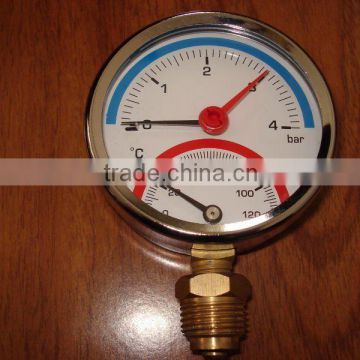 temperature pressure gauge