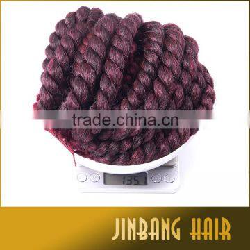 Best Quality 2X Havana Mambo Twist Crochet Braiding Hair 24inch 120gram Havana Mambo Twist Braid Hair Extension photo-4