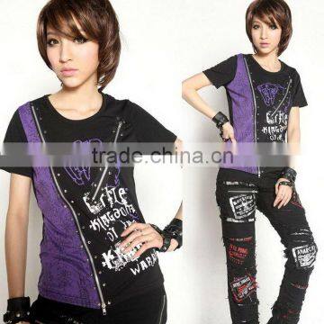 Visual Kei Punk Rave Gothic T-Shirt Medium 71207