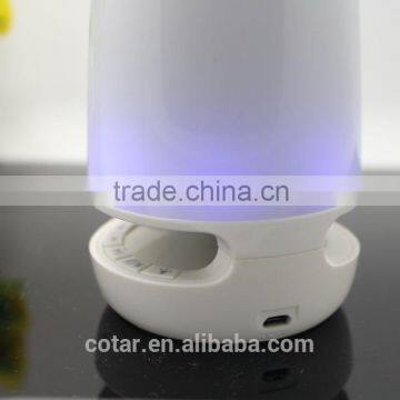 Atmosphere Lamp Speaker,LED Lamp MIC Wireless Bluetooth 4.0 Speaker Speakerphone Built -in Lithium Battery photo-4