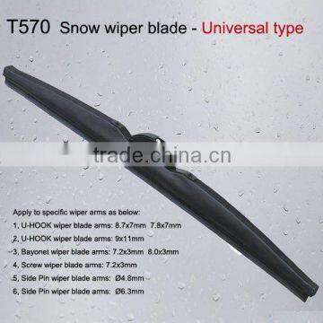 Latest product top lock wiper blade car point chrome wiper blades