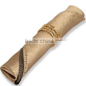 Fashionable Crown Shape Metal Alloy Napkin Rings photo-4