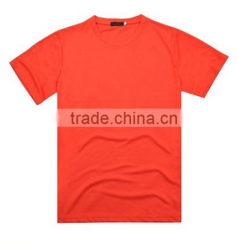 2016 very cheap red promitional training tshirt wholesale