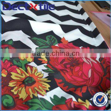 digital printed fabric dri fit fabric organic cotton fabric comfortable tactile impression