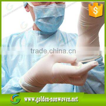 15gsm White Color TNT SMS Polypropylene Nonwoven Arm Sleeve Fabric for Making Bed Sheets photo-4