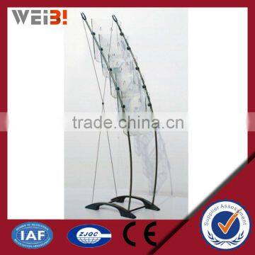 Acrylic Commercial Commercial Floor Magazine Rack