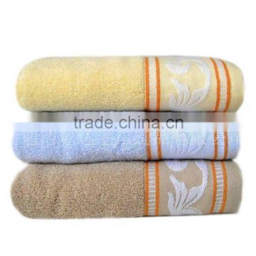 cotton jacquard soft bath towel