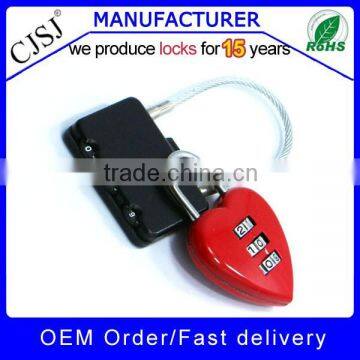 High Security Colorful Digital Combination Cable Lock photo-3