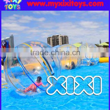 inflatable human water walking ball