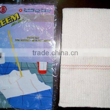Stitch Bonded Nonwoven Pink Color 100%cotton Floor Cleaning Rags photo-2