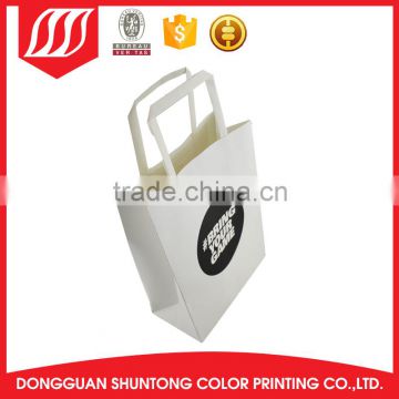 promotional printed gift stand up recycle paper bag