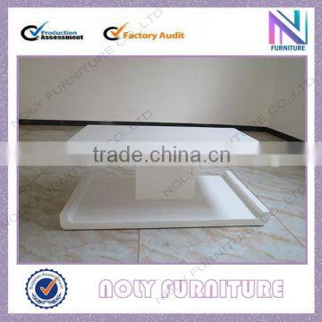 White MDF Legs for Coffee Table photo-2