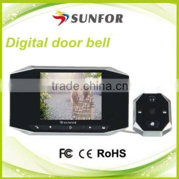 Funny dog brand wireless doorbell with dog alarm sound