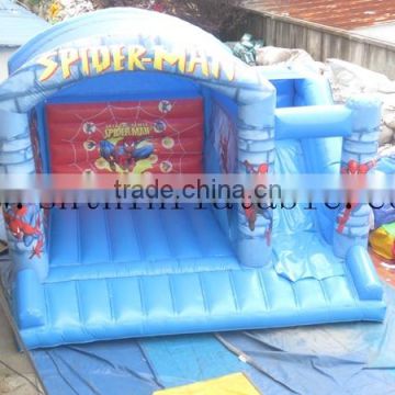 inflatable spiderman bouncer/ trampoline for kids and adults