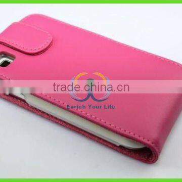 pink phone cover leather document case for samsung galaxy