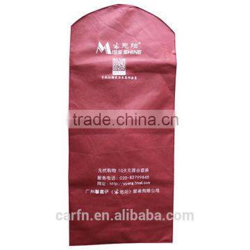 custom printed non woven wedding dress garment bag                        
                                                Quality Choice