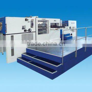 Automatic die cutting machine with stripping