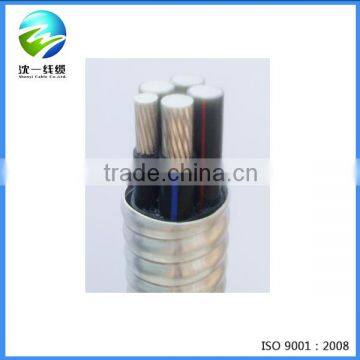 aluminium alloy armoured power cable with self locked