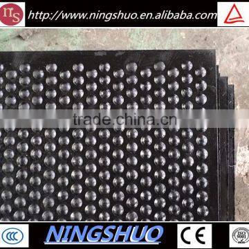 China factory of industrial rubber mat anti slip anti fatigue workshop rubber mat