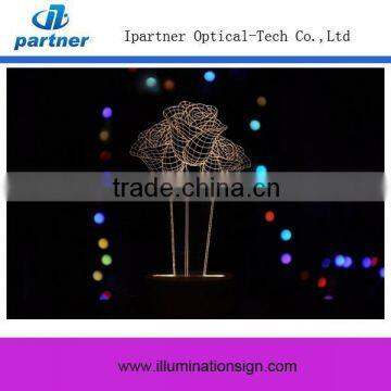 Custom 3D Night Light Led, 3D Lamp Light