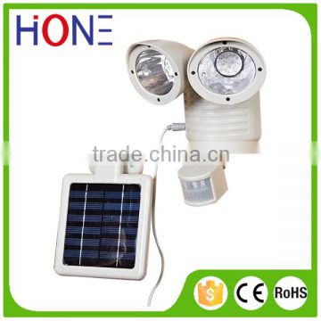 22 LED Solar Power Rechargeable PIR Motion Sensor Security Light