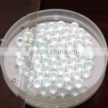 Clear solid borosilicate glass ball with lowest price