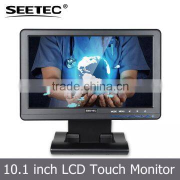 Touch panel folding desktop lcd led screen 10.1 inch hdmi input studio monitor