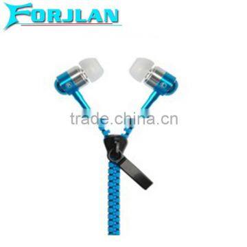 3.5 mm Stereo Wired Zip Earphone With Mic photo-3