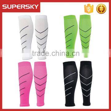 A-283 Professional Leg Running Sleeves Support Compression Brace Calf Shin Socks Leg Compression Sleeves Sports Calf Shin Sleeve