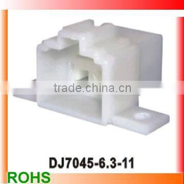 Motorcycle 4ways White ABS Male Harness Connector