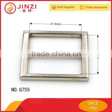 Zinc alloy nickel plating square buckle