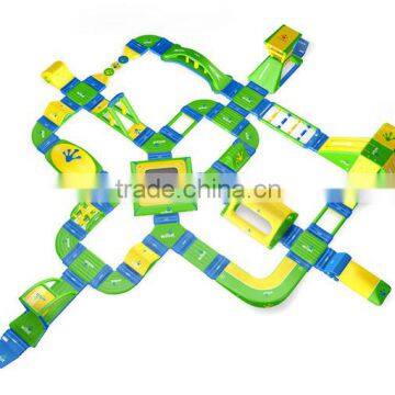 Bouncia New Inflatable Water Park For adult ,funny water park fiber glass
