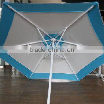 For brand promotion big sun umbrella Beach Umbrella / sun garden parasol umbrella outdoor umbrella/ paito umbrella