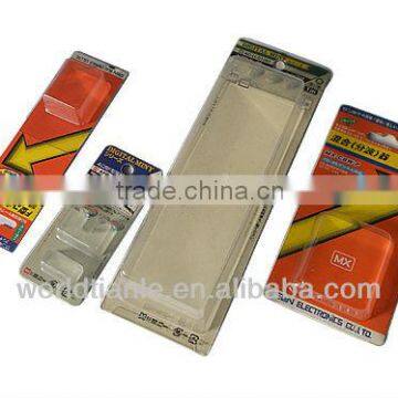 2012 hot sales PVC blister card for electronics packaging