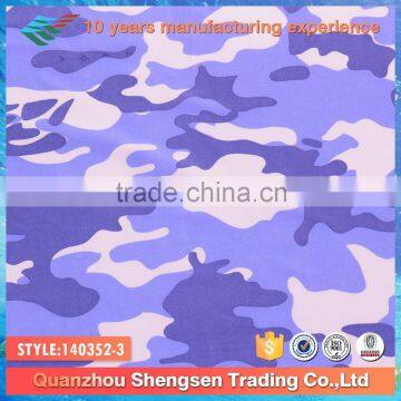 camo printing swimwear fabric