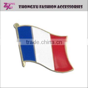 France Flag Lapel Pin Custom Country Flag Lapel Pin