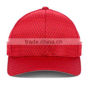 Red Nylon Trucker Cap