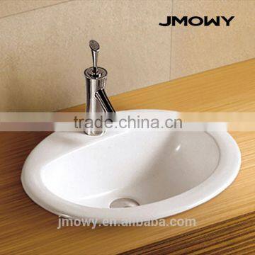 China supplier bathroom small size under counter wash basin J-2006
