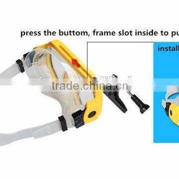 New Arrival go Pro Accessories,detachable Diving Mask Custom Swim Goggles photo-2