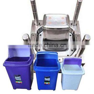 Professional Plastic Injection Dustbin Mould 204L/660L/1000L